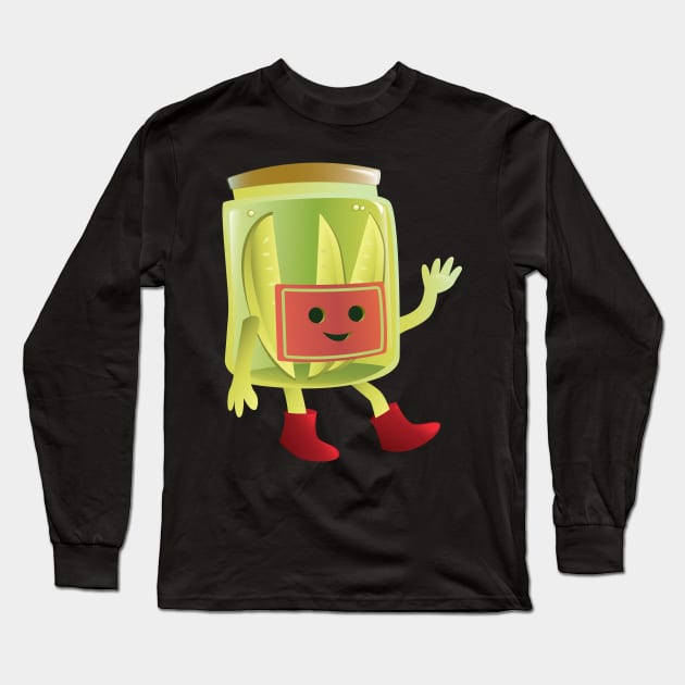 Mr. Pickles Long Sleeve T-Shirt by pastanaut